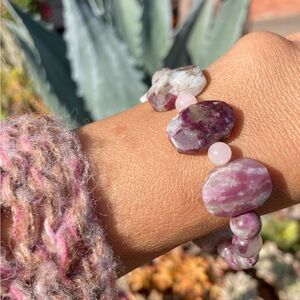 Pink Tourmaline Bracelet
